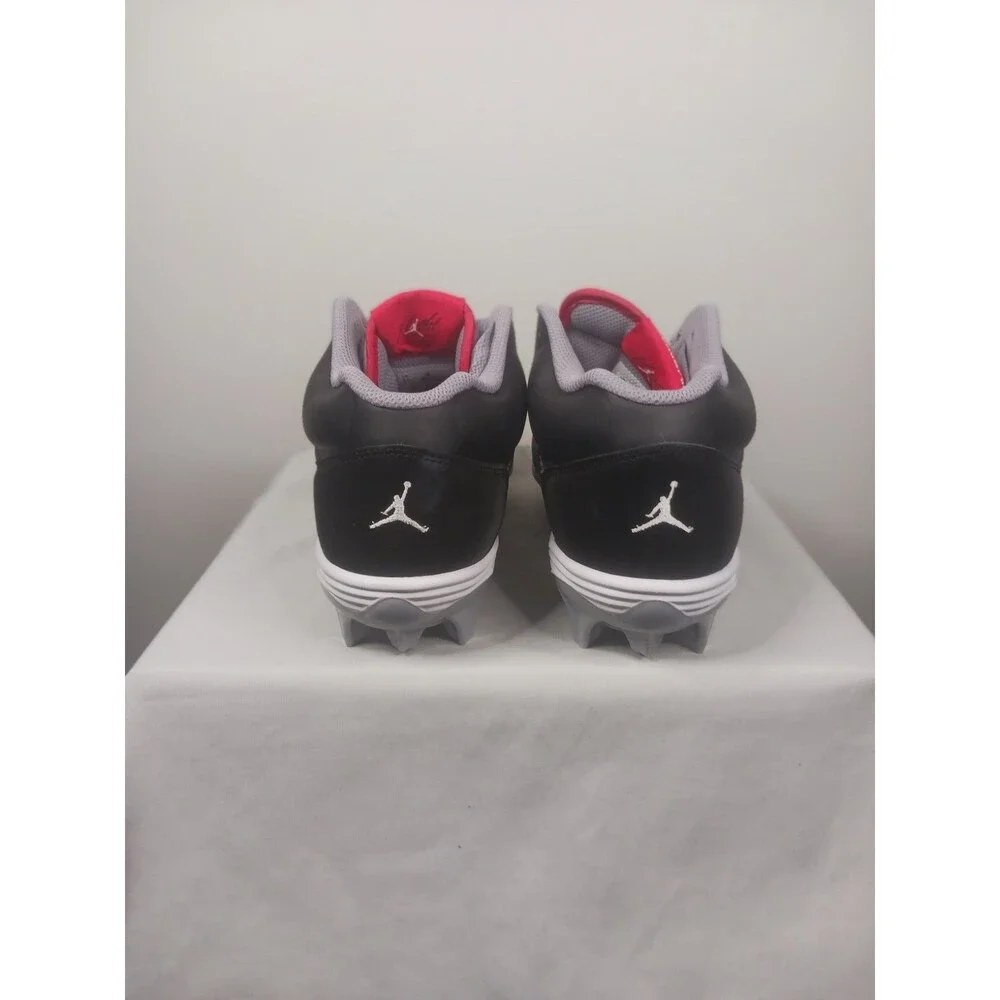 Nike Air Jordan Stadium 90 Low TD Black Cement Football HQ0210-060 Men’s Sz 9.5